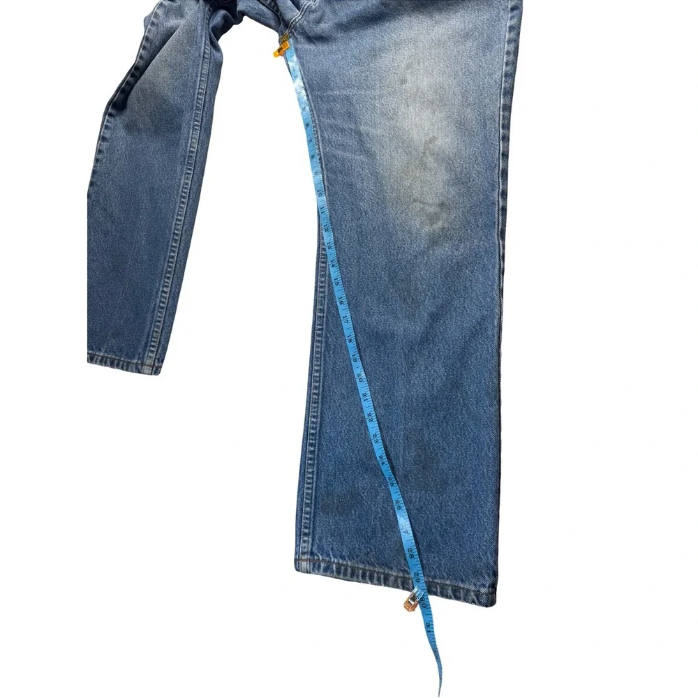 Levis 517 Orange Tab 80s Vintage Jeans Mens 37x30 Blue‎ Worn Bootcut USA Made